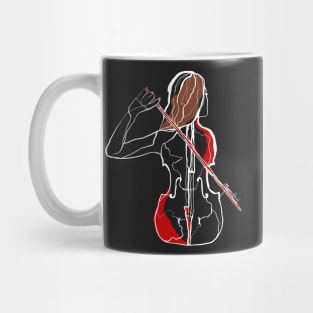 Single Line - Stringed (White) Mug